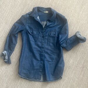 AG denim shirt, XS